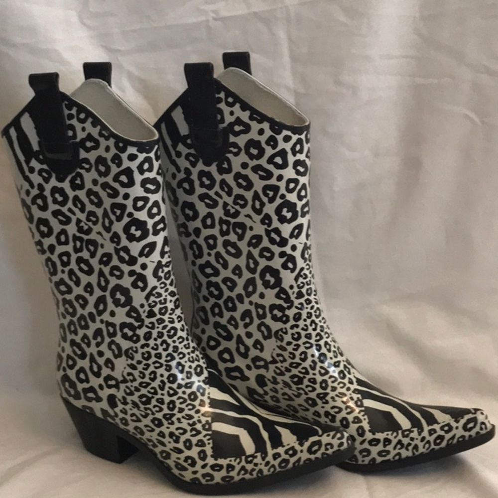 Fun rain boots